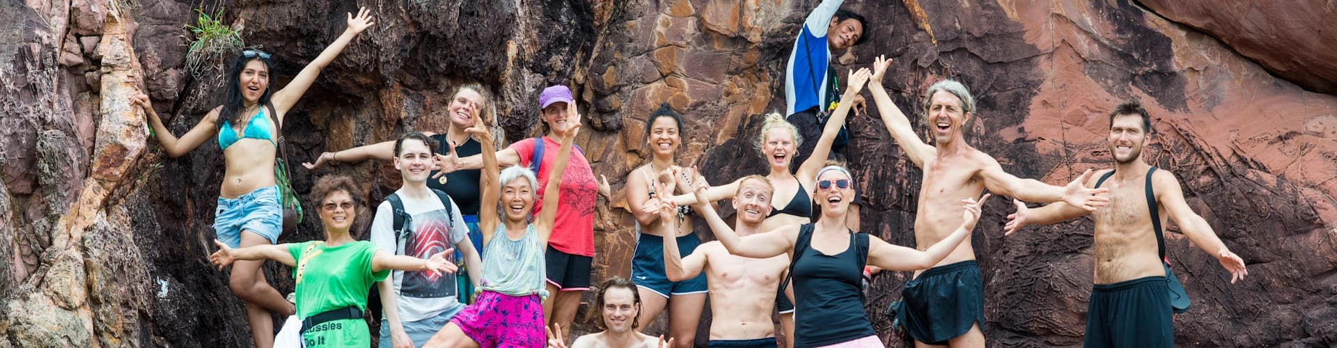 Fruit-based Life Adventure Retreat, Thailand [Image: Group Photo]